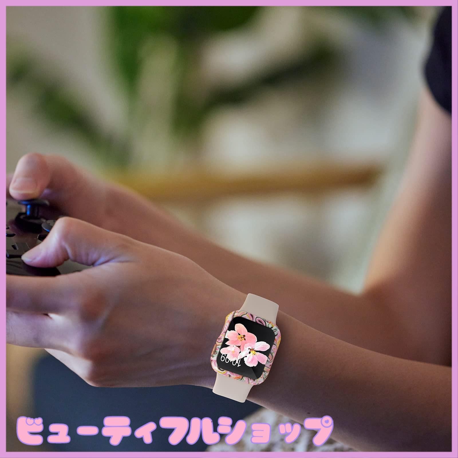 特価】TOMAZON Apple Watch用 全面保護ケース PCフィルム付き 軽量  