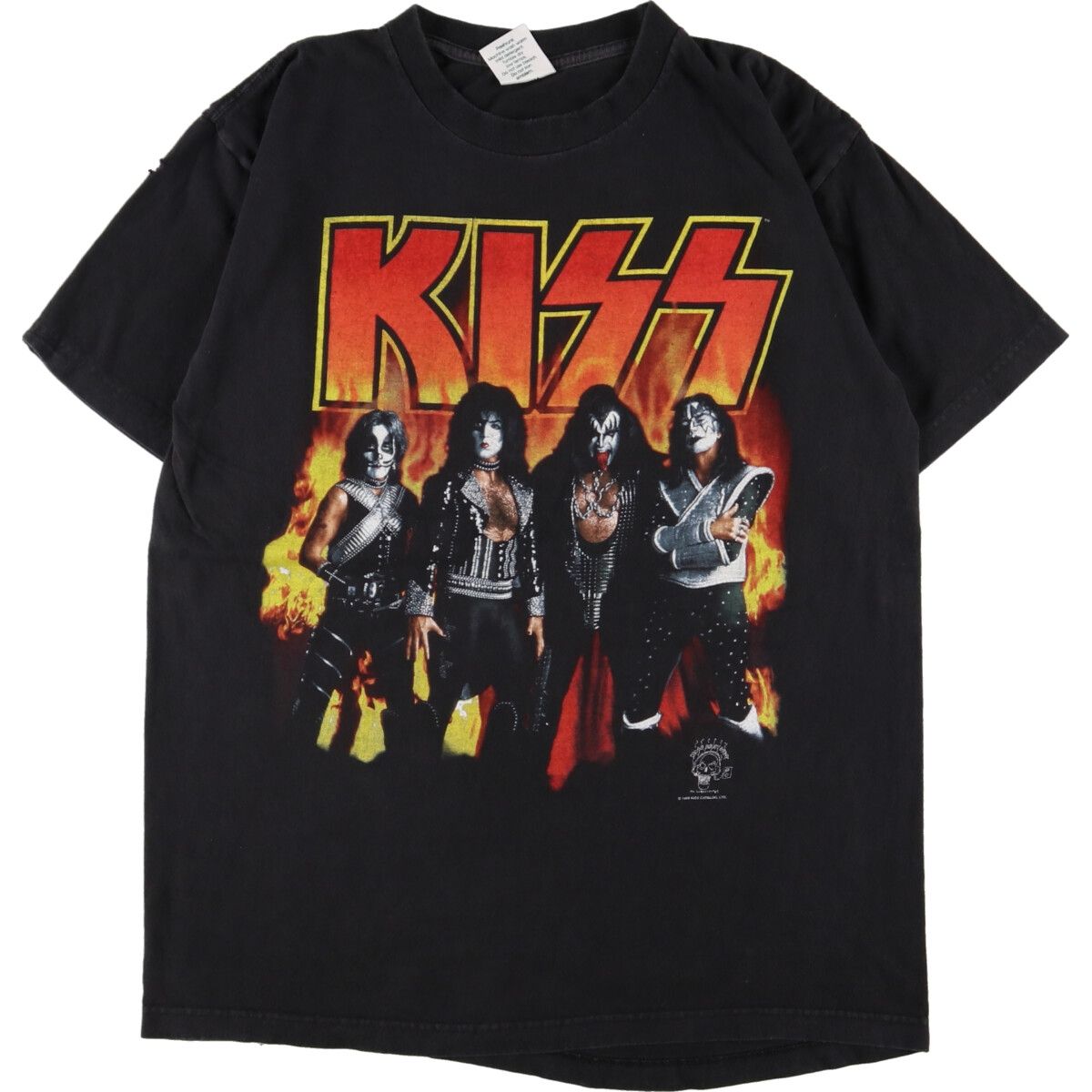 古着 90年代 S.B.W KISS キッス ALIVE WORLDEIDE 96‐97 両面プリント