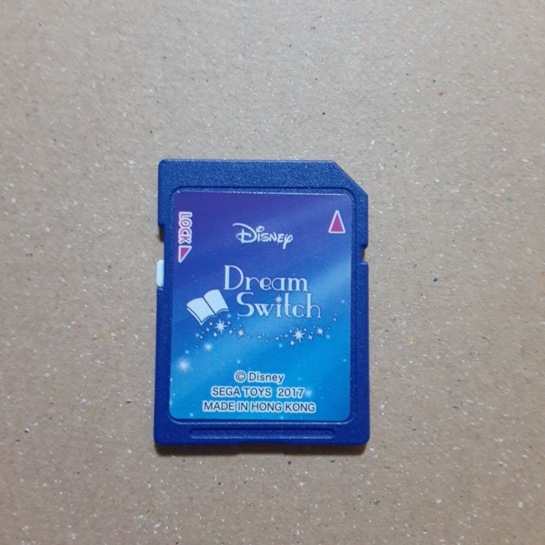 ディズニー ドリームスイッチ SDカード付 動く絵本ドリームスイッチ