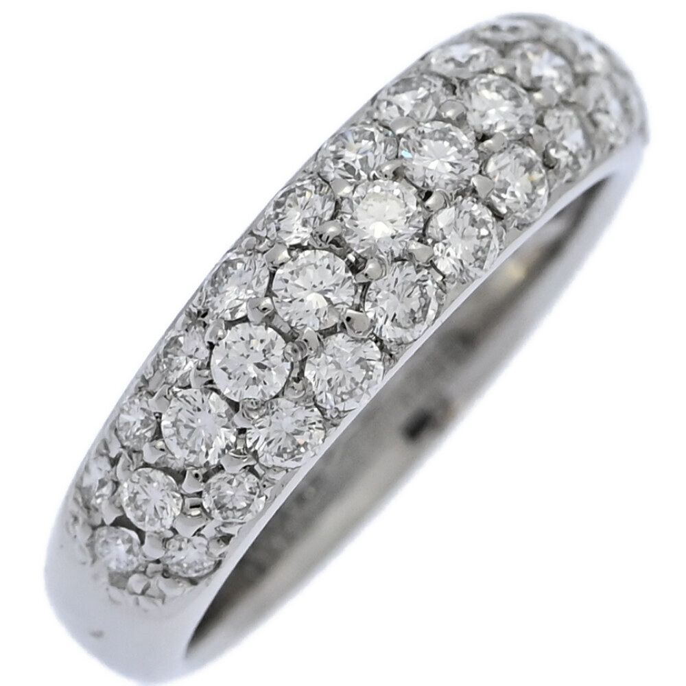 1.006ct|パヴェセッティング 4月誕生石 ダイヤモンドリング･指輪|Pt900-5.9g|11号| 51|プラチナ|プレゼント|記念日 ♀ S レディース 588685