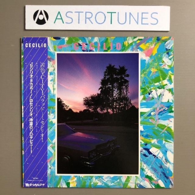 美盤 美ジャケ 激レア物セシリオ Cecilio 1983年 LPレコード