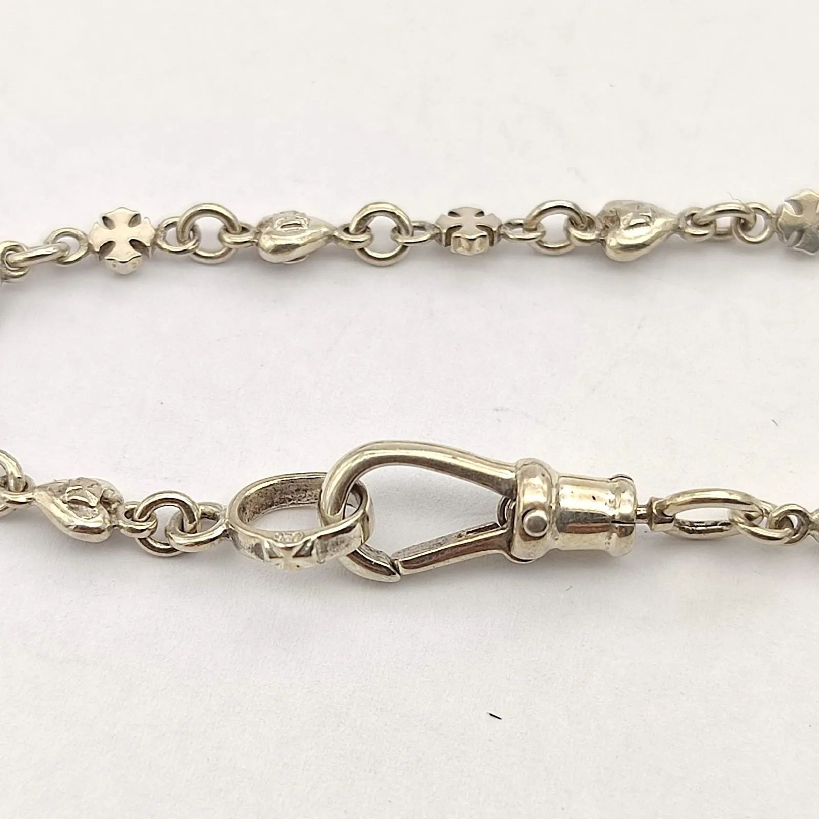 美品】Loree Rodkin ローリーロドキン ハートクロスネックレス