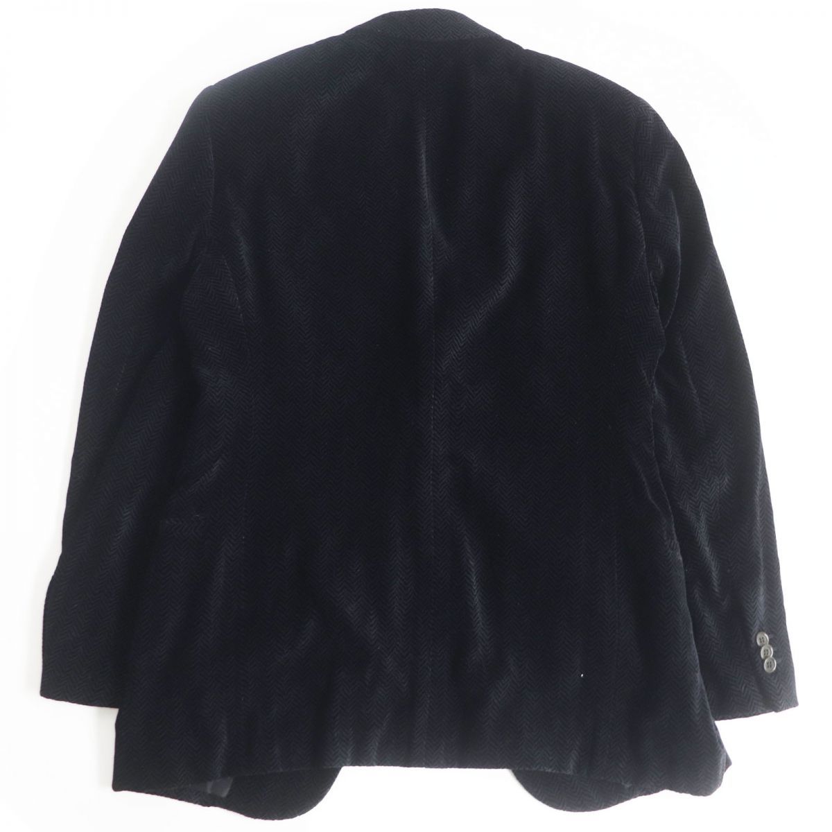 美品□黒タグ GIORGIO ARMANI/ジョルジオアルマーニ ヘリンボーン