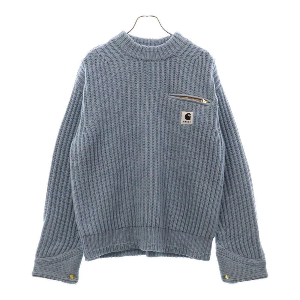 Sacai (サカイ) ×Carhartt WIP Knit Pullover Detroit カーハート