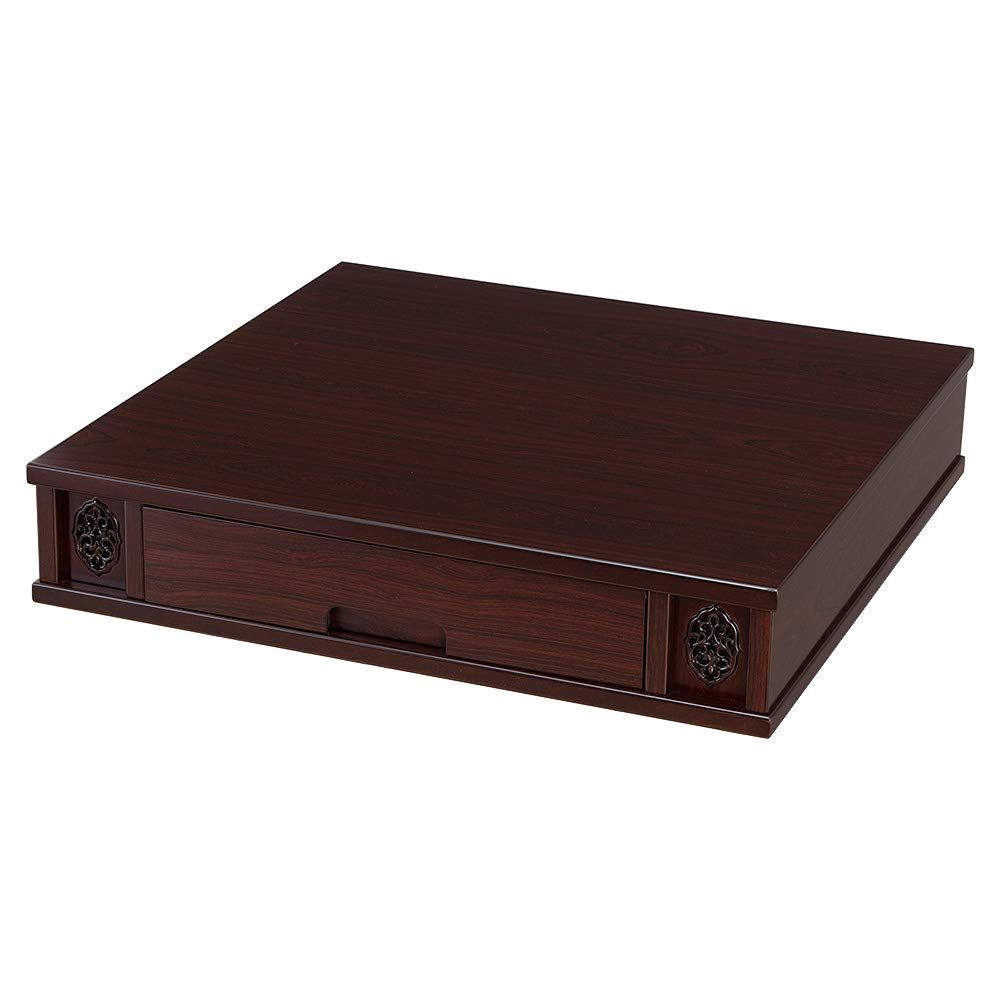 仏壇屋 滝田商店 仏壇台 増台 紫檀調 16号巾用 高さ12cm×巾60cm 仏壇を置く台 仏壇 台 仏壇置台 仏壇下台