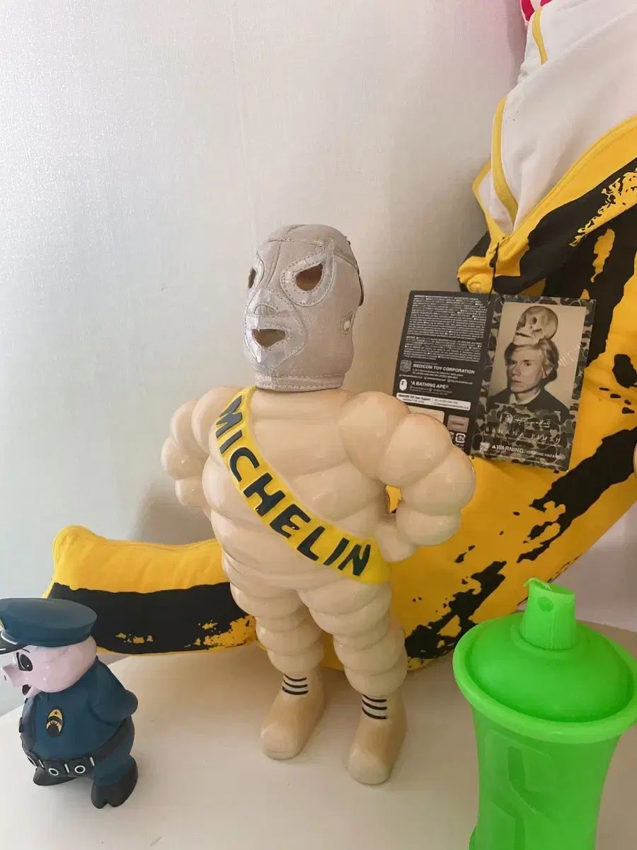 新日本プロレス50周年記念大会使用】YN製 初代タイガーマスク牙付き