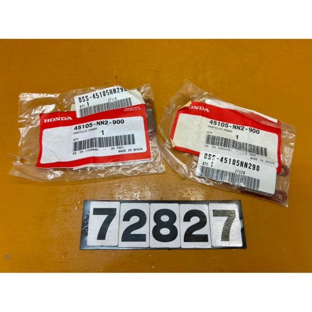 72827 HONDA ホンダ RTL ブレーキパッド 45105-NN2-900