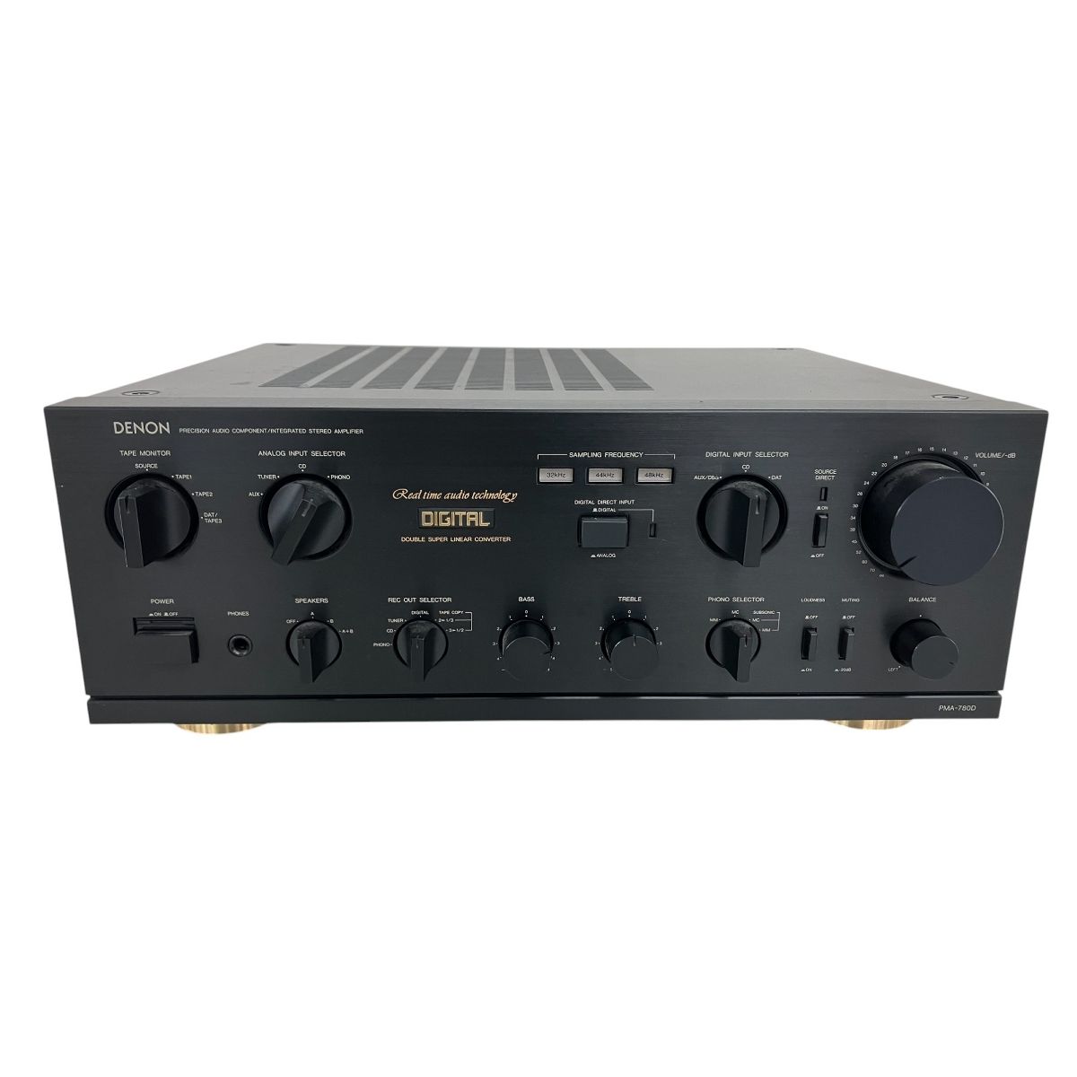 DENON PMA-780D プリメインアンプ 動作確認済み アンプは怖い（PMA-780D） – Audiolife － Enjoy your audio life!!