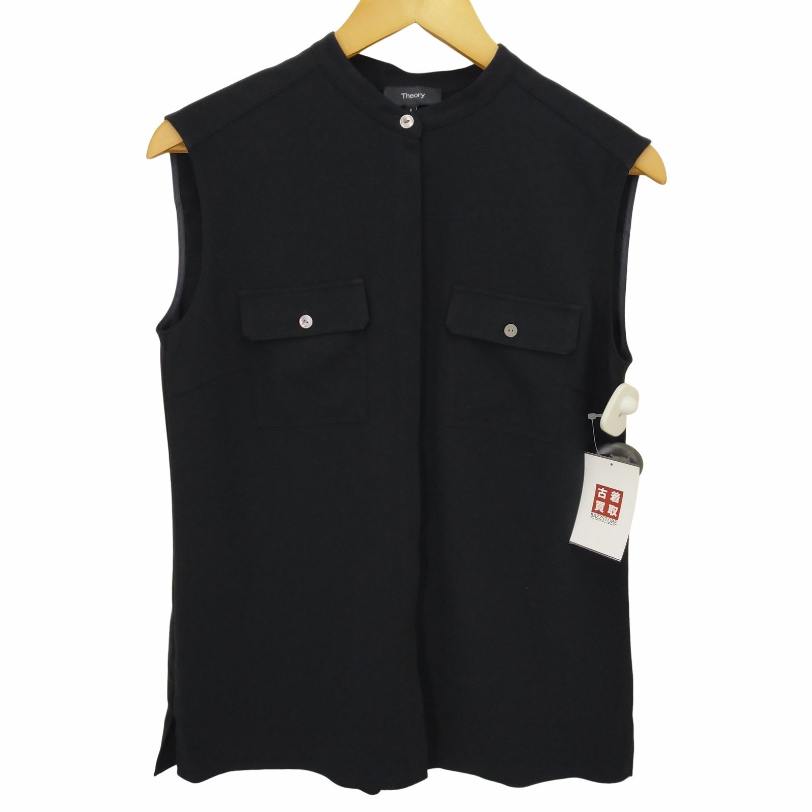 セオリー theory 23SS Powder Crepe SL MLT Shirt レディース JPN：S 