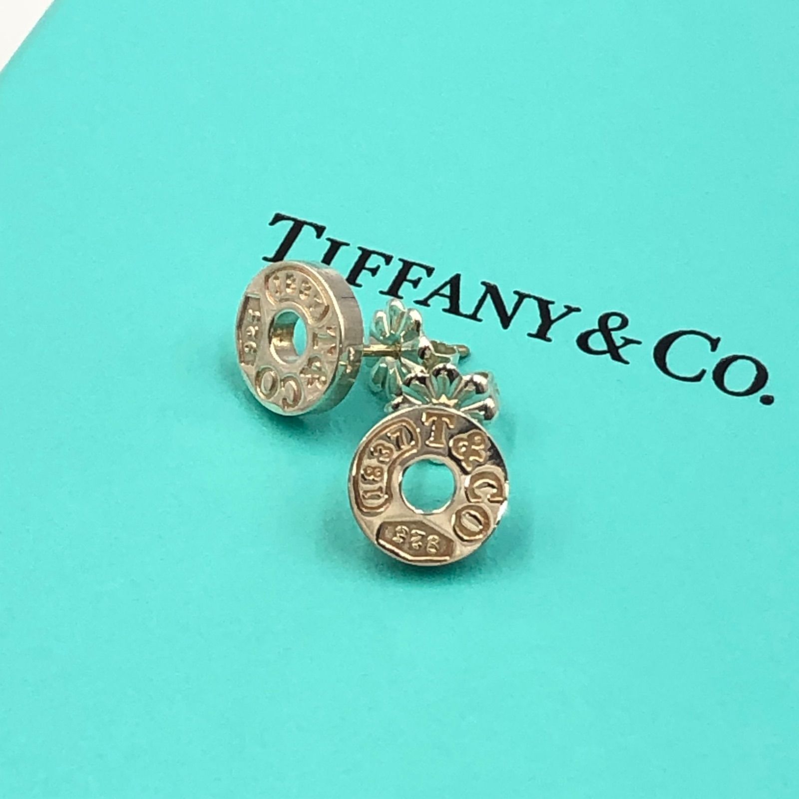 ティファニー TIFFANY&Co. 1837 サークル ピアス シルバー