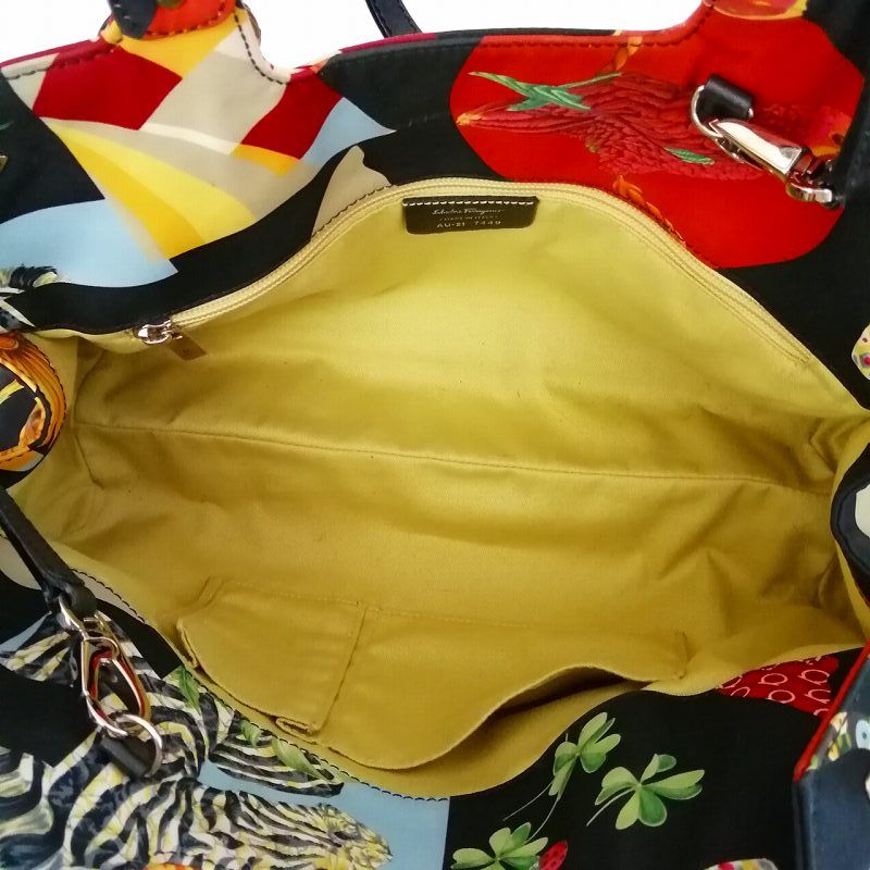 サルヴァトーレフェラガモ Salvatore Ferragamo 美品 2WAY 