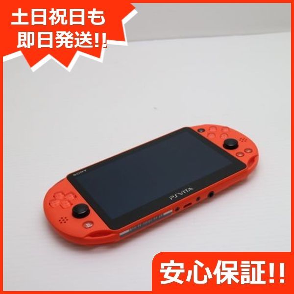 PCH-2000 PS VITA ネオンオレンジ game SONY PlayStation 本体 土日祝発送OK 09000