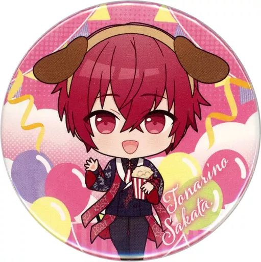 中古】バッジ・ピンズ となりの坂田。(SD/風船) 缶バッジ 「浦島坂田船