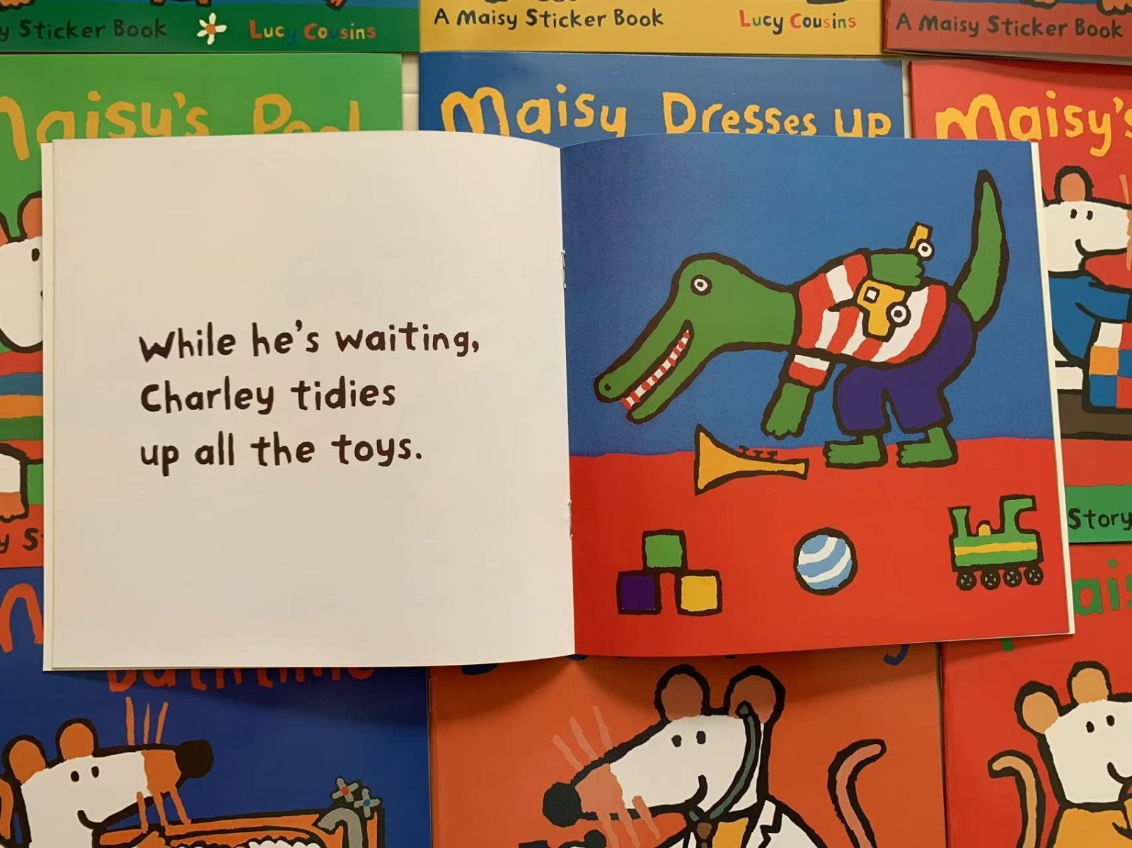 Maisy絵本 36冊　音源付動画付　マイヤペン対応　箱付き メイシーちゃん Maisy絵本 36冊 全冊音源付 動画付 マイヤペン対応 箱付き