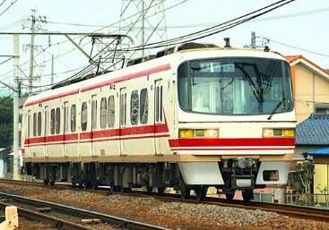 名鉄1800系（旧塗装）増結2両編成セット（動力無し） 【グリーン