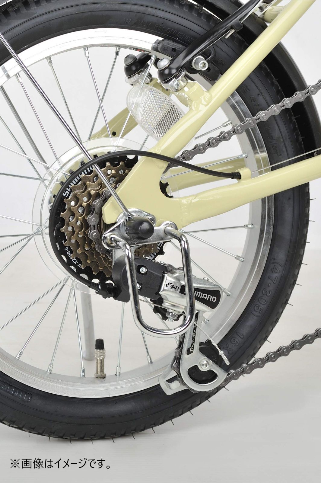 折りたたみ自転車 キャプテンスタッグ