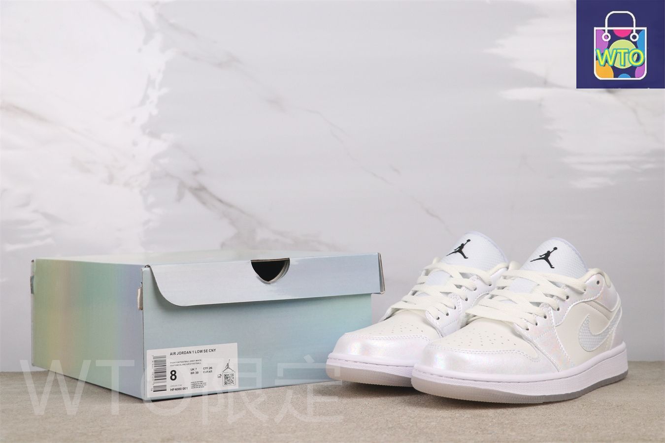 LowHF4080-001エアジョーダン1ローカット フットボールグレー-WTO輸入2