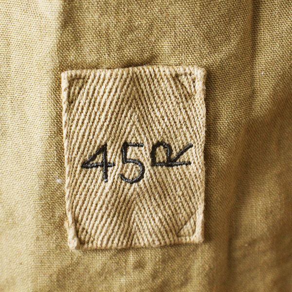 45R 45rpm もめん布の後染コート ベージュ トレンチコート 45R フォーティーファイブアール 再び もめん布の後染 コート 2