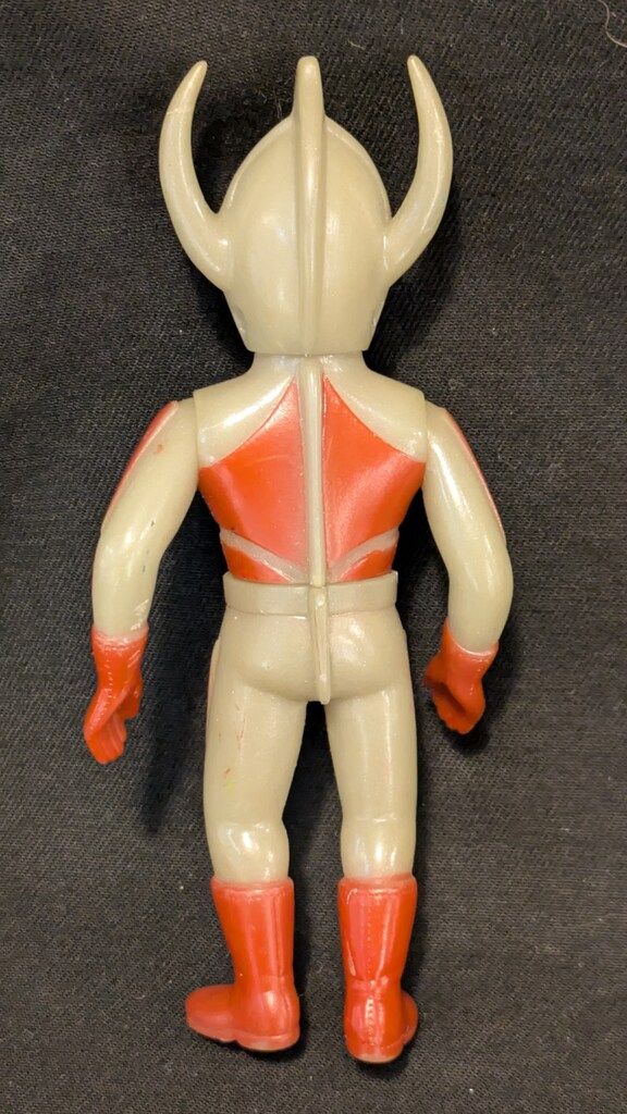 ブルマァク ミドルサイズ　ウルトラの父　記名有り　中古ソフビ Yahoo!オークション - ブルマァク ウルトラの父 ウルトラマン