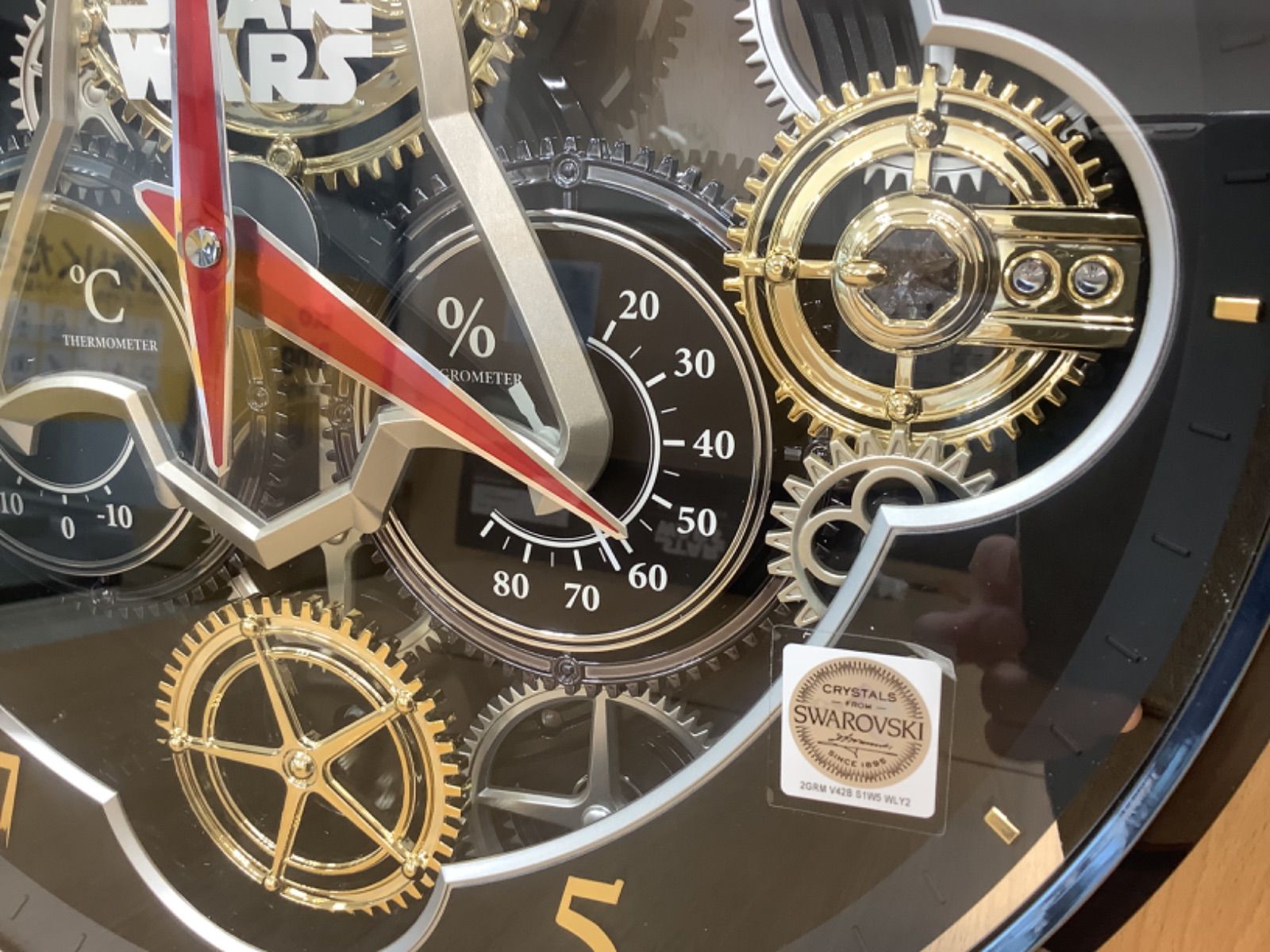 D1476 スターウォーズ 電波式カラクリ時計 - メルカリ