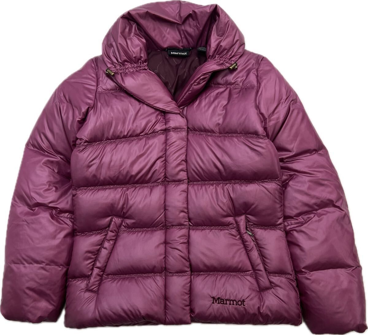 Marmot ☆ マーモット 650 フィルパワー ダウンジャケット パープル ピンク レディース S 秋冬 アウトドア キャンプ タウンユース ■A347 Marmot ☆ マーモット 650 フィルパワー ダウンジャケット パープル