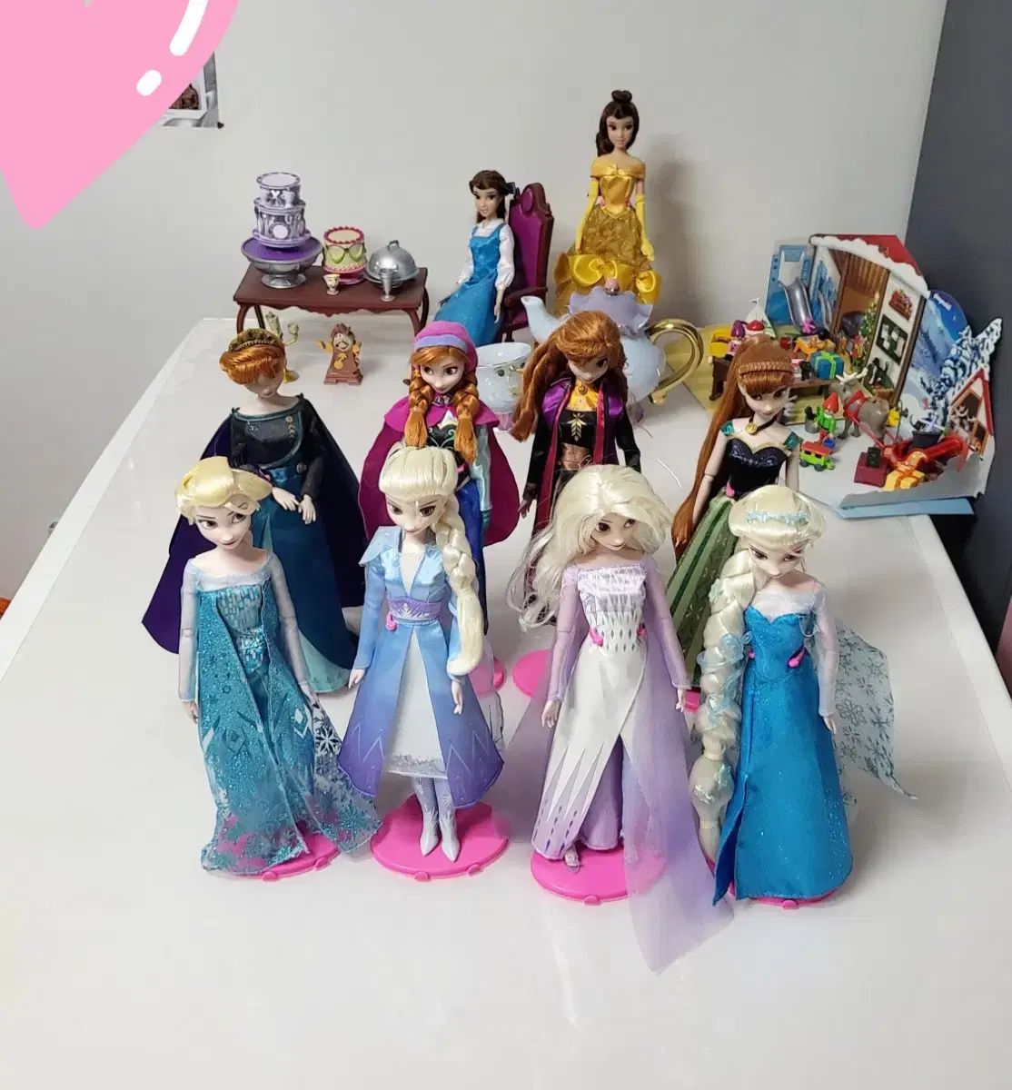 Disney Disney ディズニー フローズン frozen プリンセス 8 人