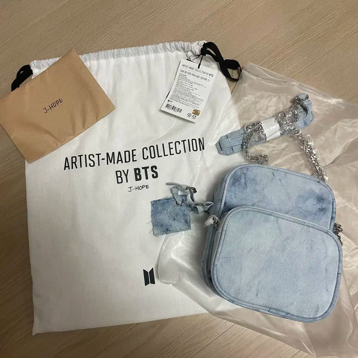 防弾少年団(BTS) - 公式　BTS ホソク　サバサ　ミニバッグ　J-HOPE BTS j-hope ホソク Side by Side Mini Bag サバサ BTS(防弾少年