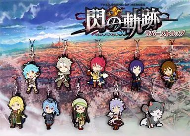 中古】ストラップ(キャラクター) 英雄伝説 閃の軌跡 ラバー 中古】ストラップ(キャラクター) 英雄伝説 閃の軌跡 ラバー