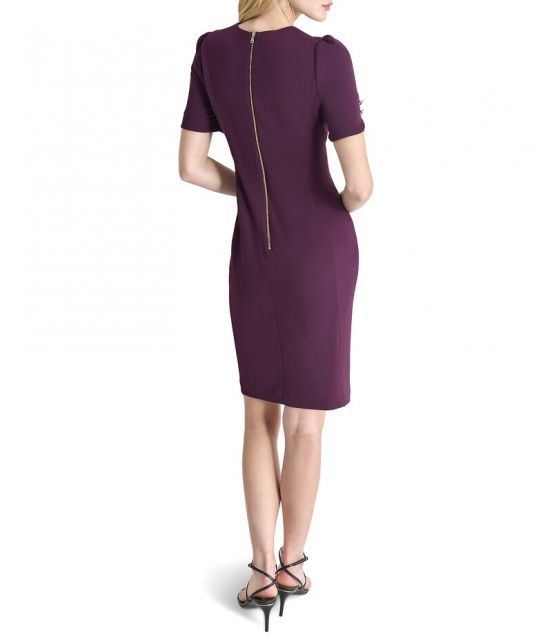 Donna Karan クレープシースワンピース 送料無料】 ダナキャラン レディース ワンピース トップス DKNY