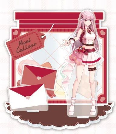 森カリオペ アクリルスタンド ホロライブEnglish バレンタイン