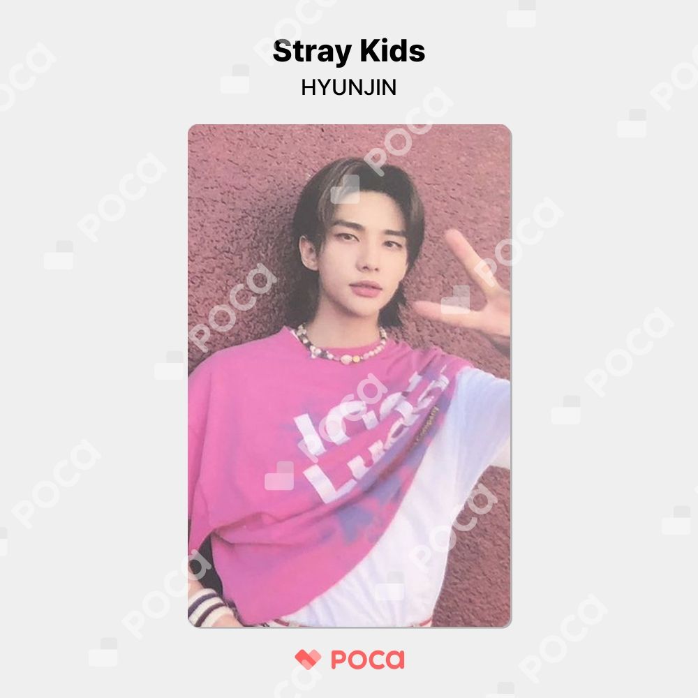 stray kids soundwaveガチャマグネットトレカ★ヒョンジン stray kids soundwave ガチャトレカ☆ヒョンジン