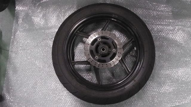 ニンジャ Ninja 250R　EX250K　の　リアホイール タイヤ付:#1629337040