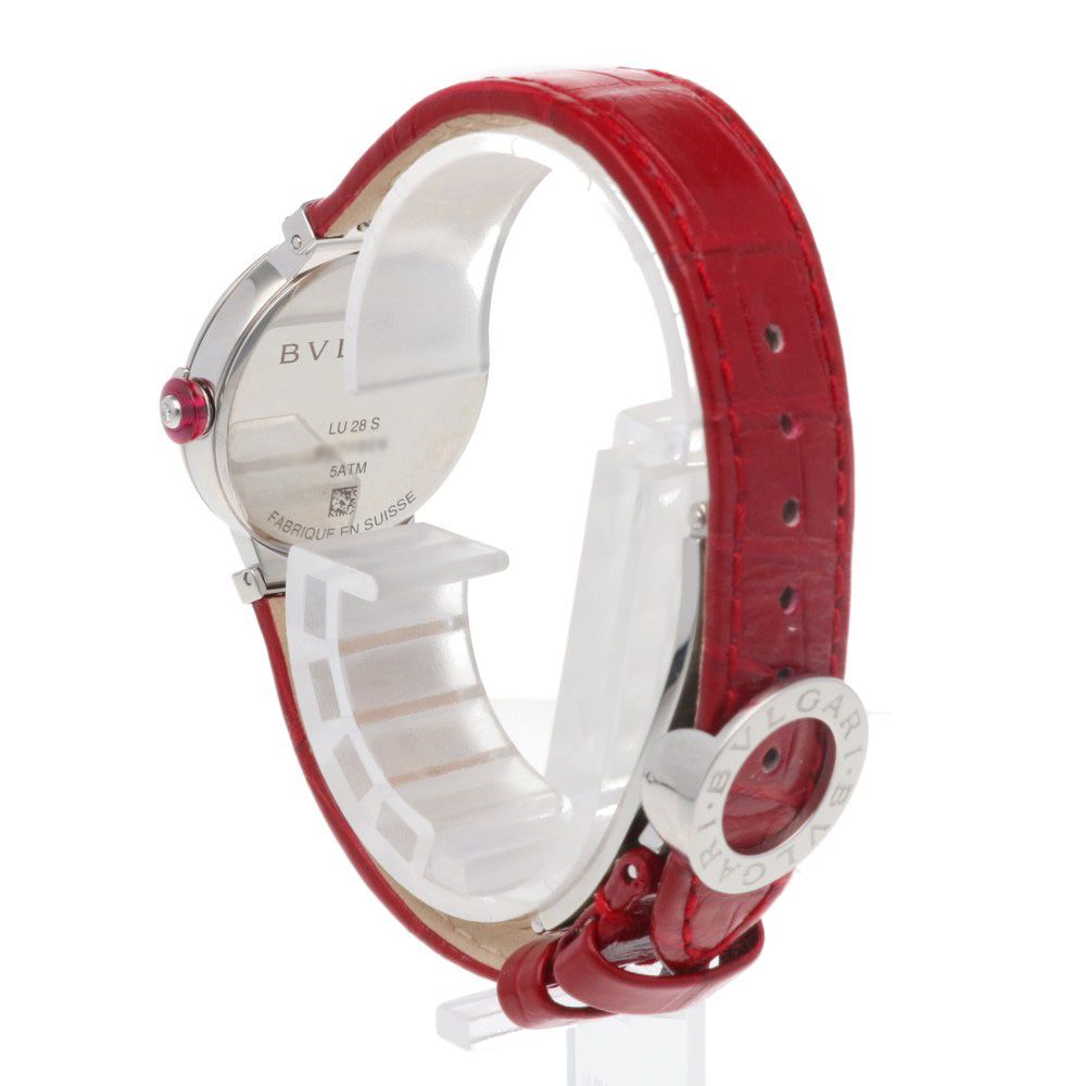 ブルガリ ルチェア 腕時計 時計 ステンレススチール LU28S クオーツ  