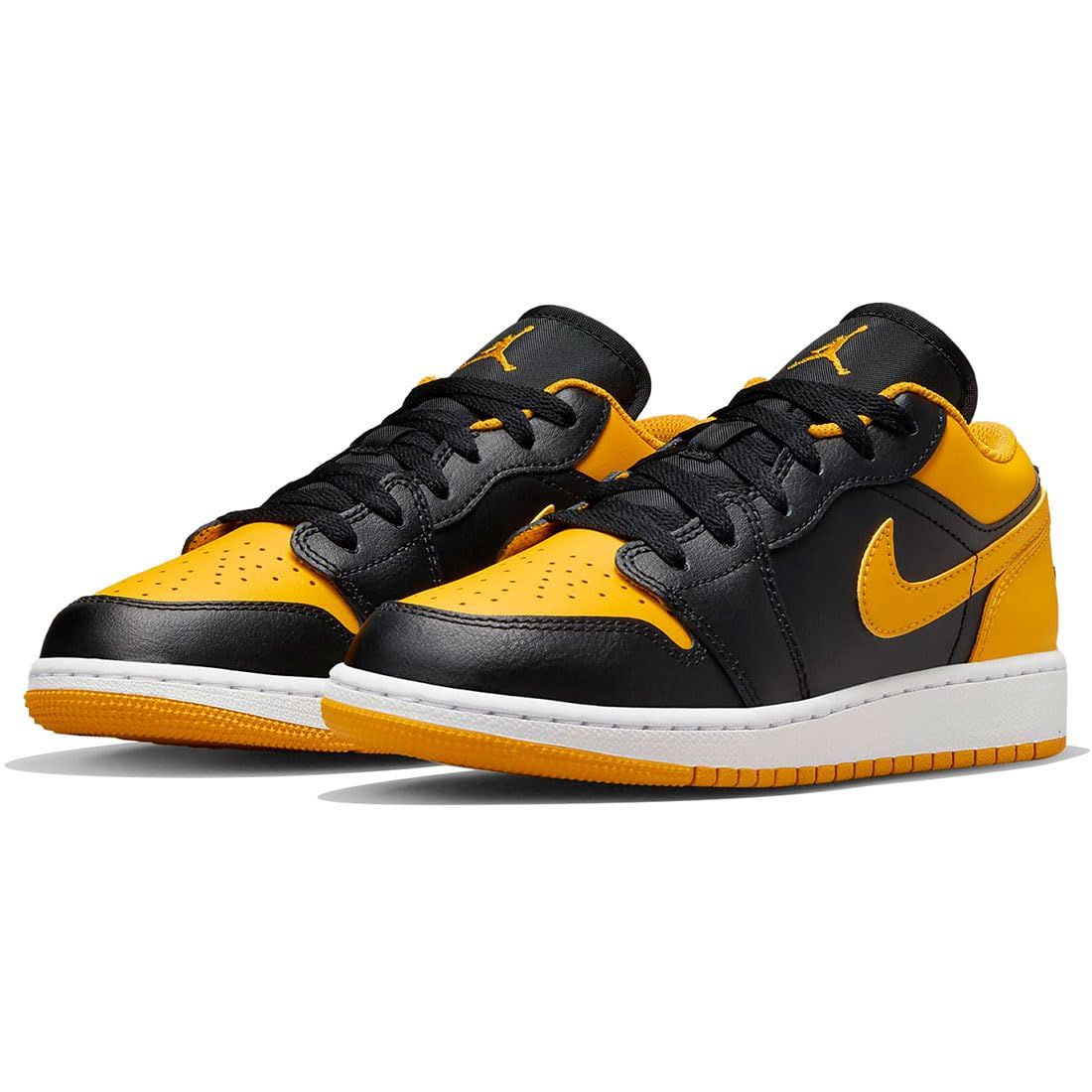 ナイキ] エア ジョーダン 1 LOW GS J AIR JORDAN 1 LOW GS ブラック/ホワイト/イエローオークル 553560-072  日本国内正規品 24.5cm [ブラック/ホワイト/イエローオークル] [24.5 cm] - メルカリ