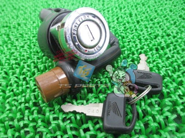 CB750F キーセット ホンダ 純正 バイク 部品 イグニッションスイッチ メインキー シリンダー 旧CB750フォア 車検 Genuine Nv