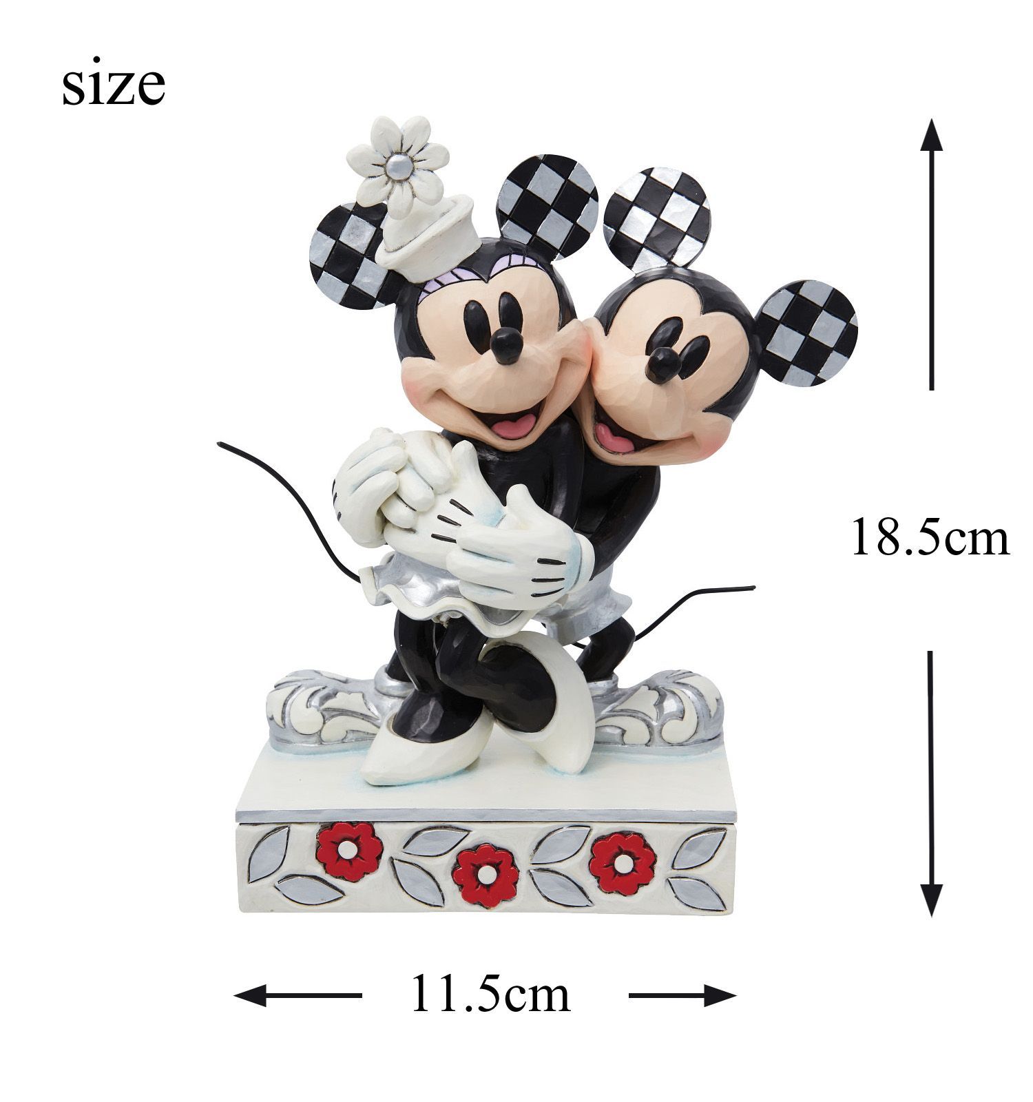 ディズニートラディション　ミッキー　ミニー　ジムショア　エネスコ　フィギュア 楽天市場】エネスコ Enesco ミッキーとミニー 85周年記念