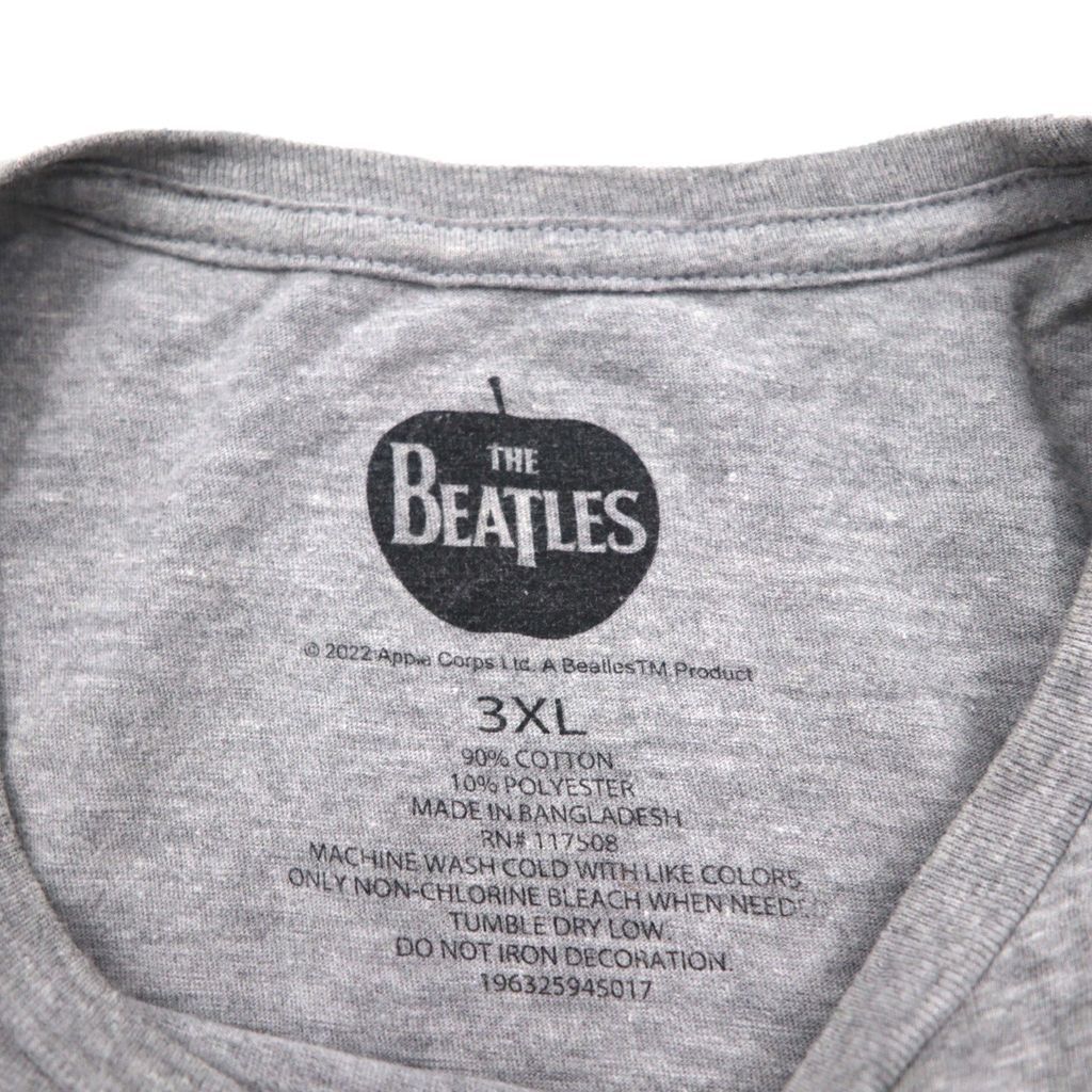 The Beatles Tシャツ グレー XL THE BEATLES ビートルズ オフィシャル ロック バンド Tシャツ