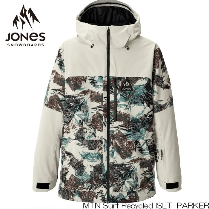 25-26 JONES ジョーンズ スノーボード ウェア MTN Surf Recycled PARKA マウンテン サーフ パーカージャケット 日本正規品