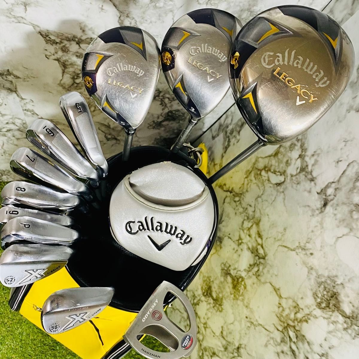 【良品】初心者推奨 キャロウェイ レガシー メンズゴルフセット 12本 R 良品】初心者推奨 キャロウェイ レガシー メンズゴルフセット 12本 R