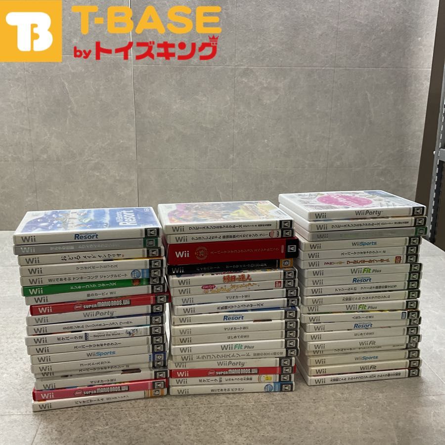 任天堂|Nintendo|ニンテンドー Wii スーパーマリオギャラクシー Wiiであそぶピクミン ドンキーコングリターンズ マリオカートWii 等 ソフト 50点以上セット