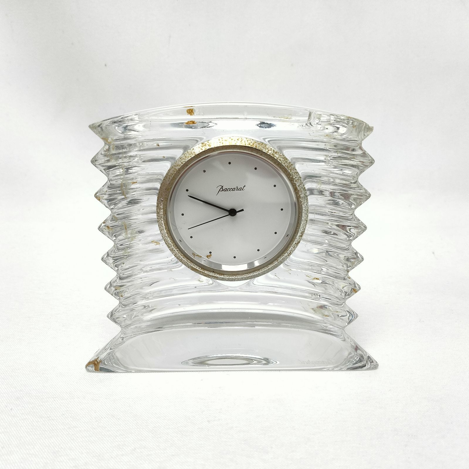 ✨️Baccarat✨️バカラ クリスタル ラランド クロック 置時計 - メルカリ