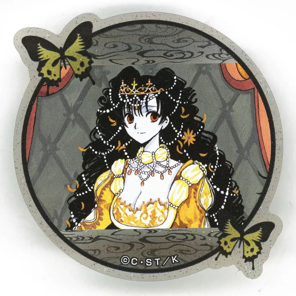 XXXHOLiC くじメイト ラメ アクリルバッジ 四月一日 百目鬼 ホリック