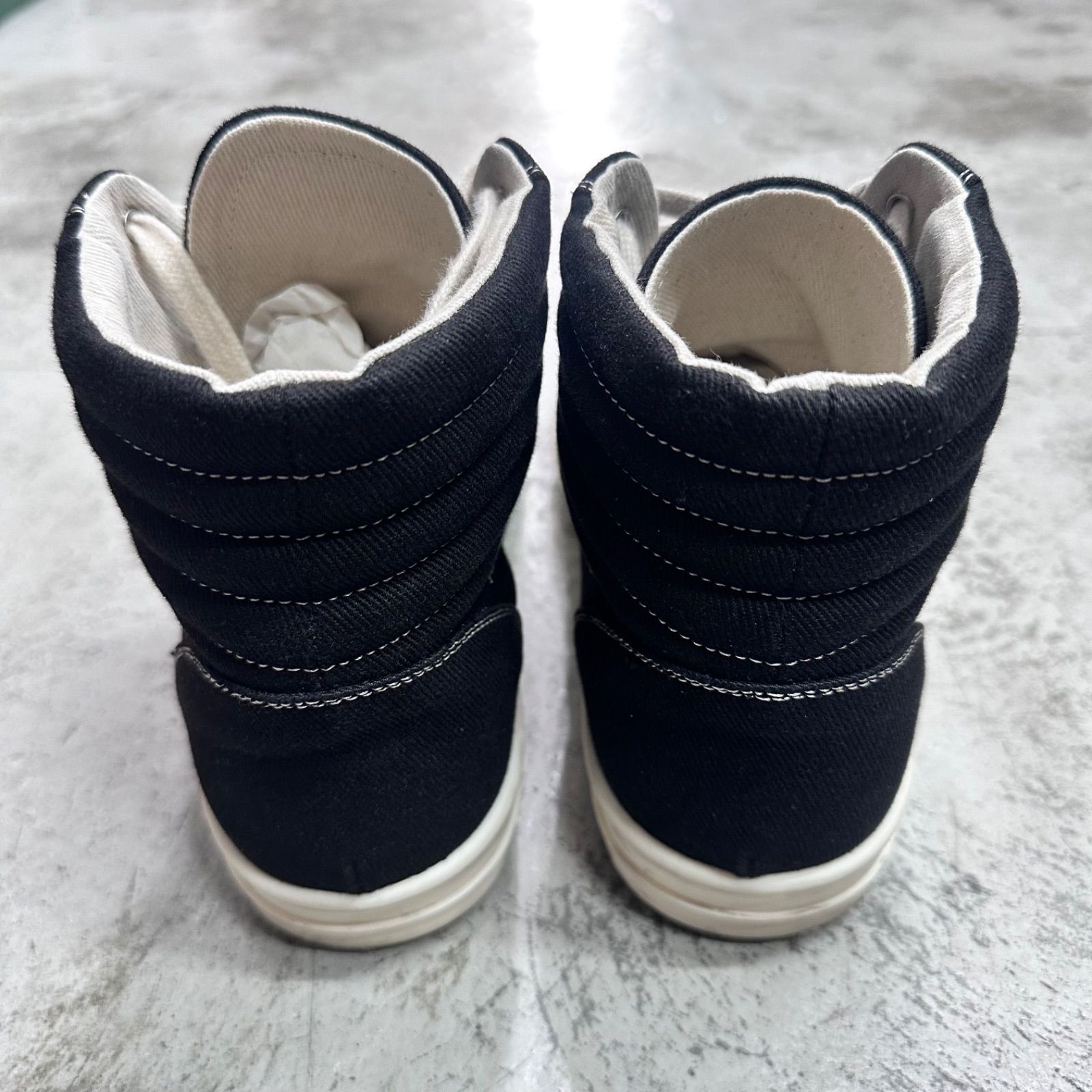 参考上代104500円 DRKSHDW VINTAGE HIGH SNEAKS キャンバス 