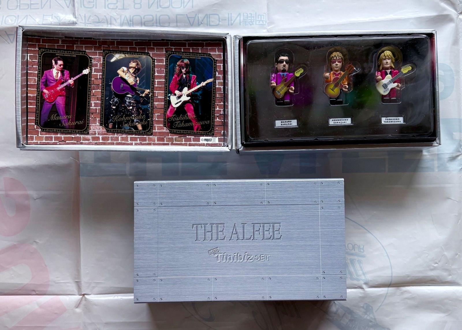THE ALFEE グッズ NEO Tinibiz セット フィギュア - メルカリ