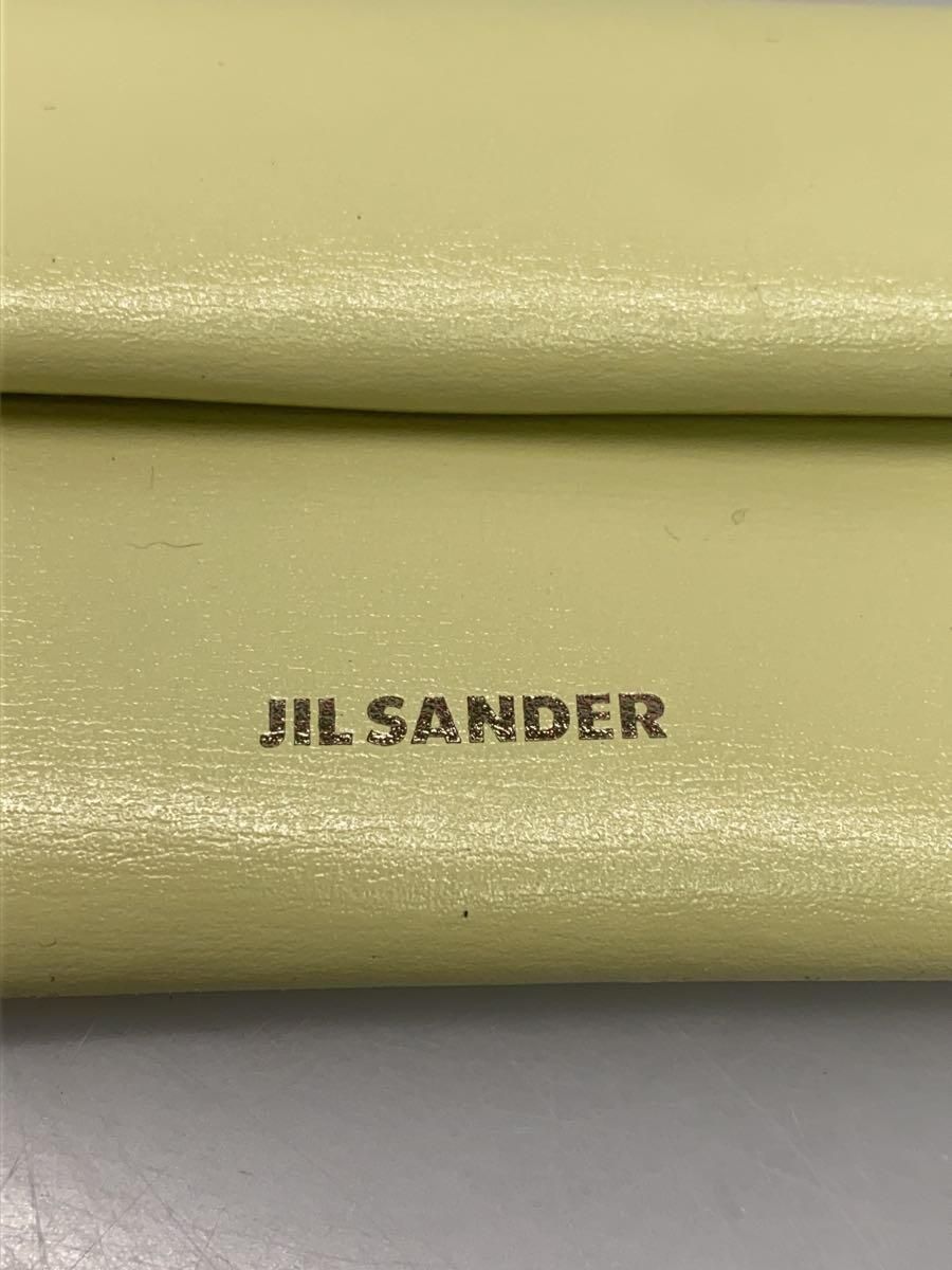 JIL SANDER コインケース レザー クリーム 無地 レディース J26UI0004