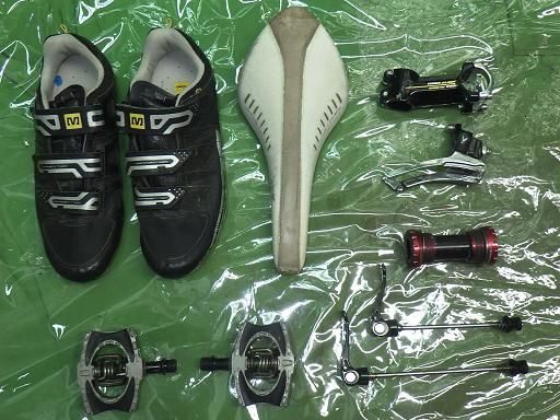 【中古】自転車パーツ セット