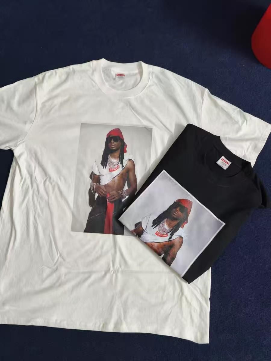 Supreme Tシャツ M 白 25 FW フォト プレイボーイ カーティ T