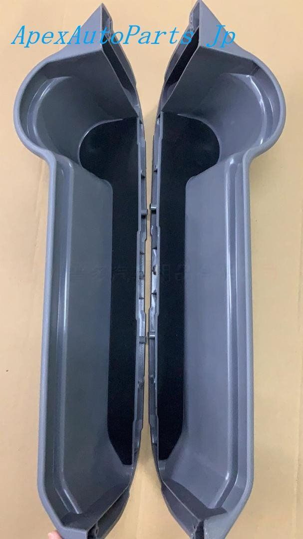 ランドクルーザー70系 LC70 LC76 ドア収納ボックス カップホルダー グレー FFCRYSTALESIA_COM