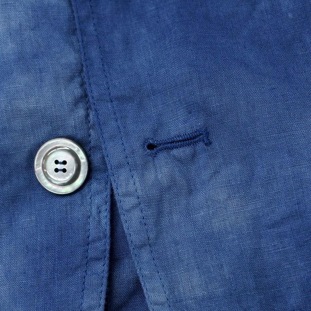 新品】アスペジ ASPESI リネン カジュアルジャケット ダークブルー  