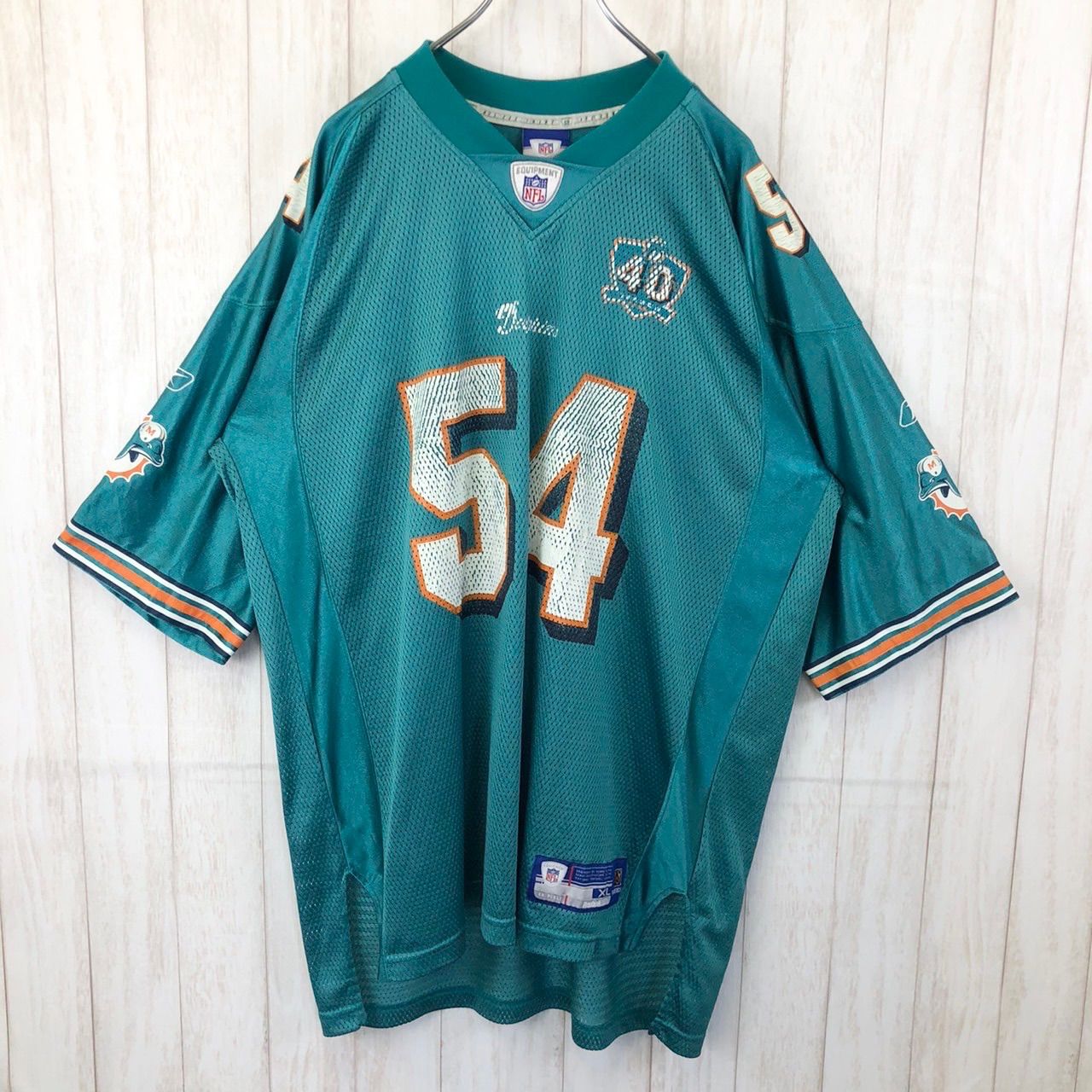 Reebok リーボック NFL マイアミ ドルフィンズ DOLPHINS